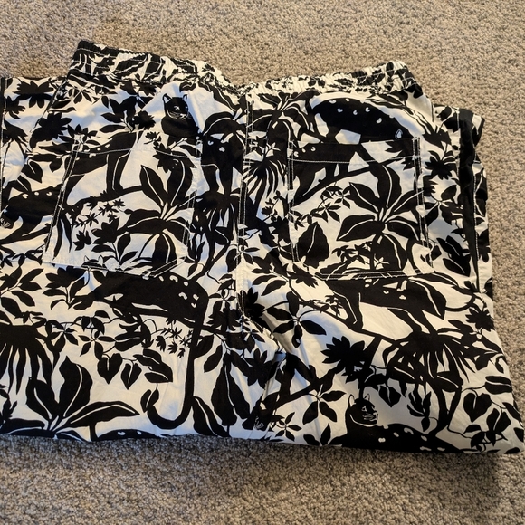 Anthropologie Maeve Tenley Twill Track Pant - Picture 4 of 9